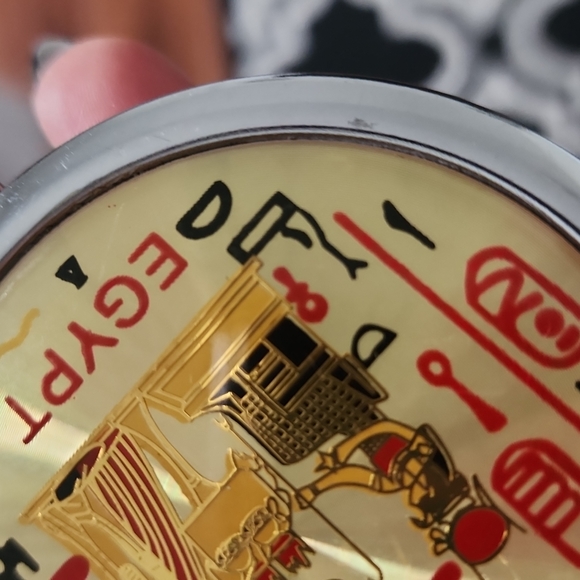EGYPTIAN Small makeup mirror (VERY UNIQUE) - Picture 9 of 10